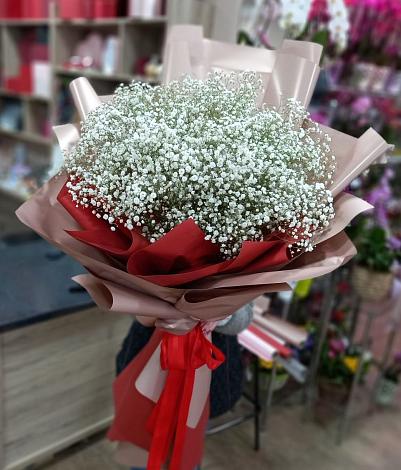 Букет цветов из: Гипсофила в Садовом Ставропольского края